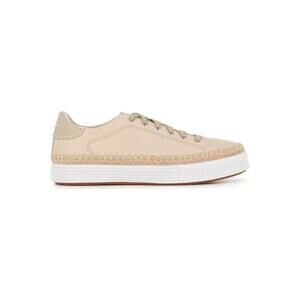 Chloe NIB Telma Leather Sneakers in Pearl Size 40 EU/US 9.5